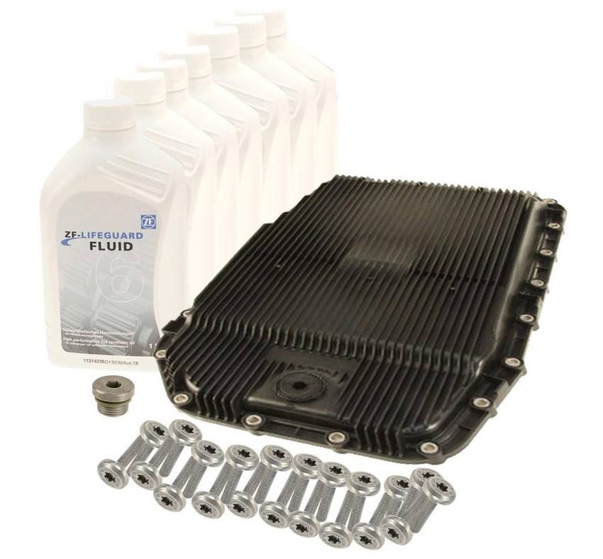 BMW Automatic Transmission Oil Pan and Filter Kit 83222220445 - ZF 3084506KIT